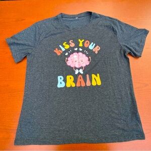 Women Teacher Shirt Kiss Your Brain